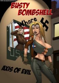 Cover Busty Bombshell – Axis Of Evil