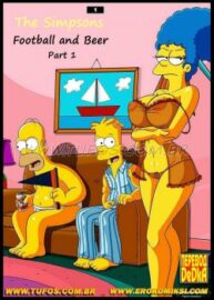 Cover The Simpsons 1 – Football And Beer 1