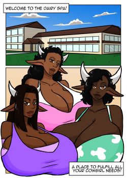 Bbw Ebony Cartoon Porn - Dairy Spa - MyHentaiComics Free Porn Comics and Sex Cartoons