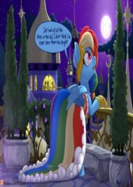 Cover Rainbow Dash And You Attend The Gala