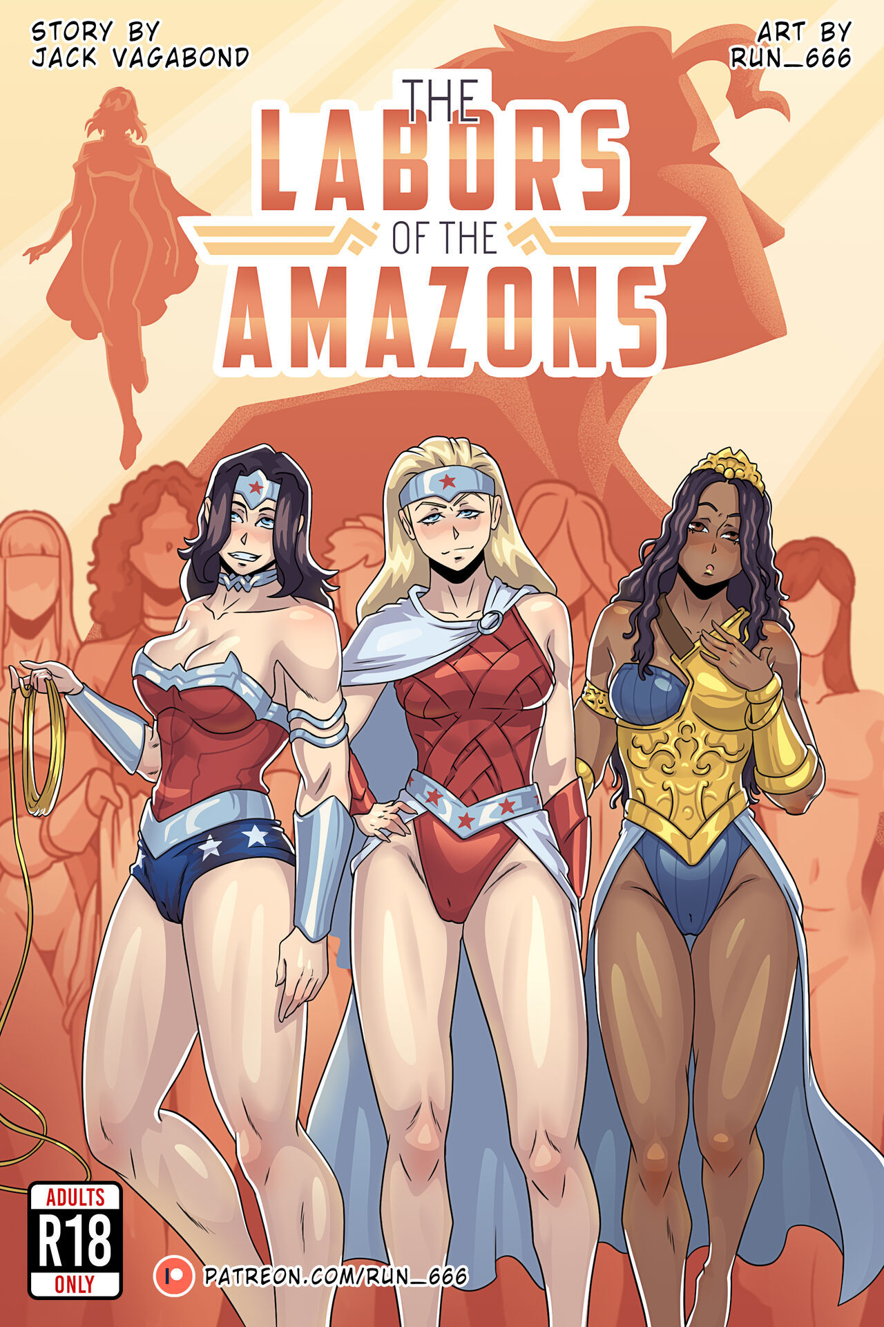 Cover The Labors Of The Amazons