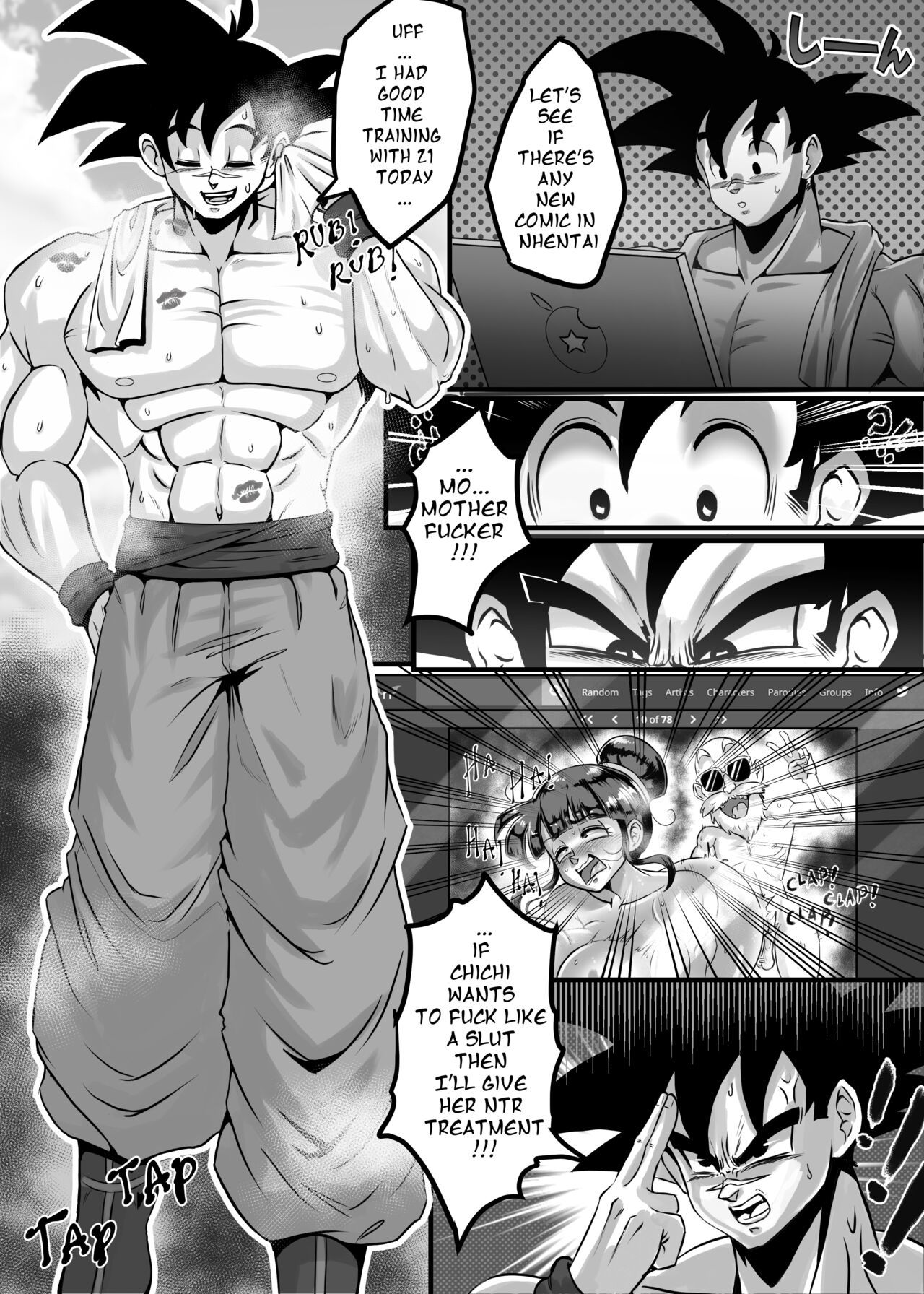 Goku x chichi sex