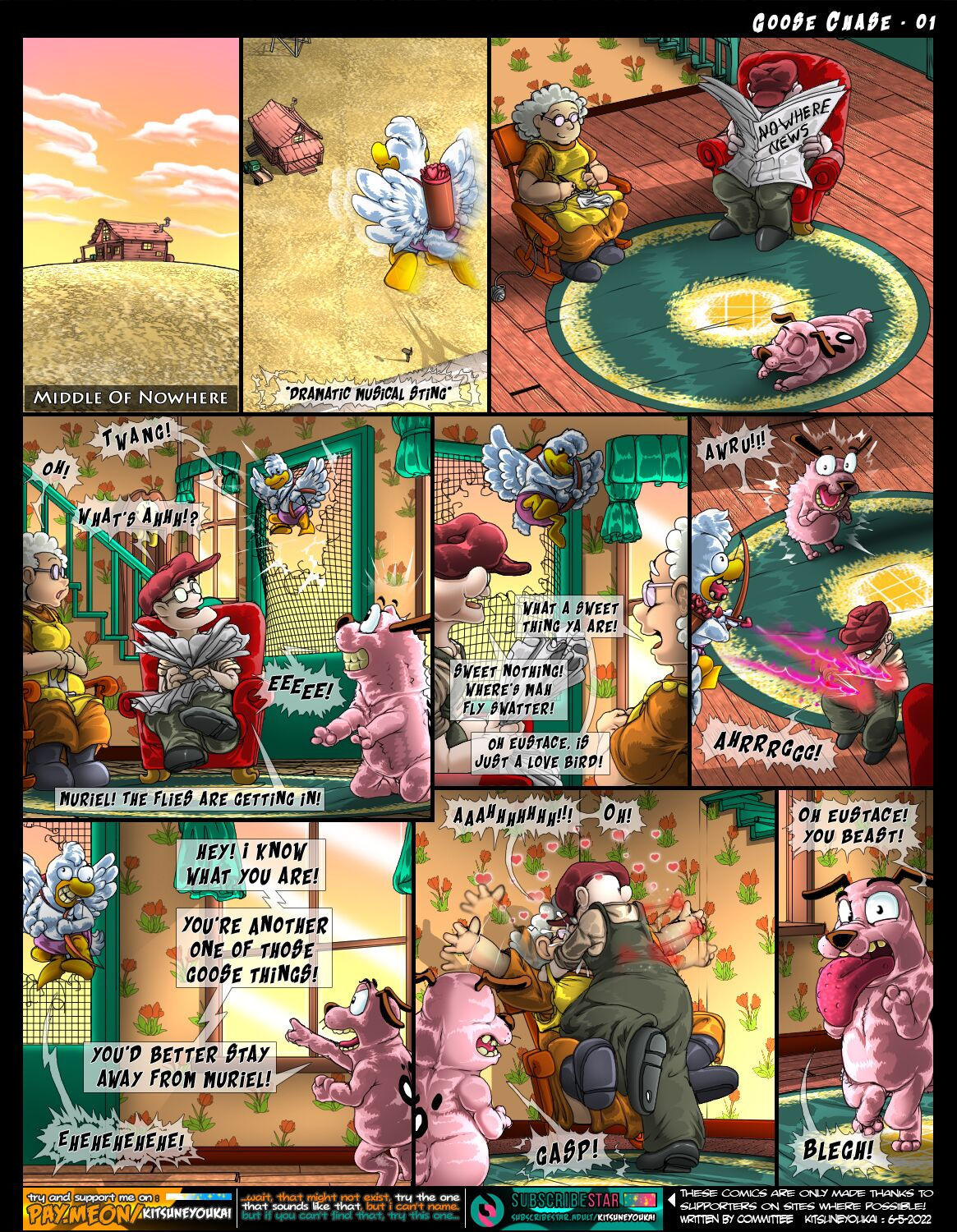 Courage The Cowardly Dog in MyHentaiComics - Free Porn Comics and Sex  Cartoons