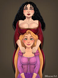 Cover Mother Gothel x Rapunzel