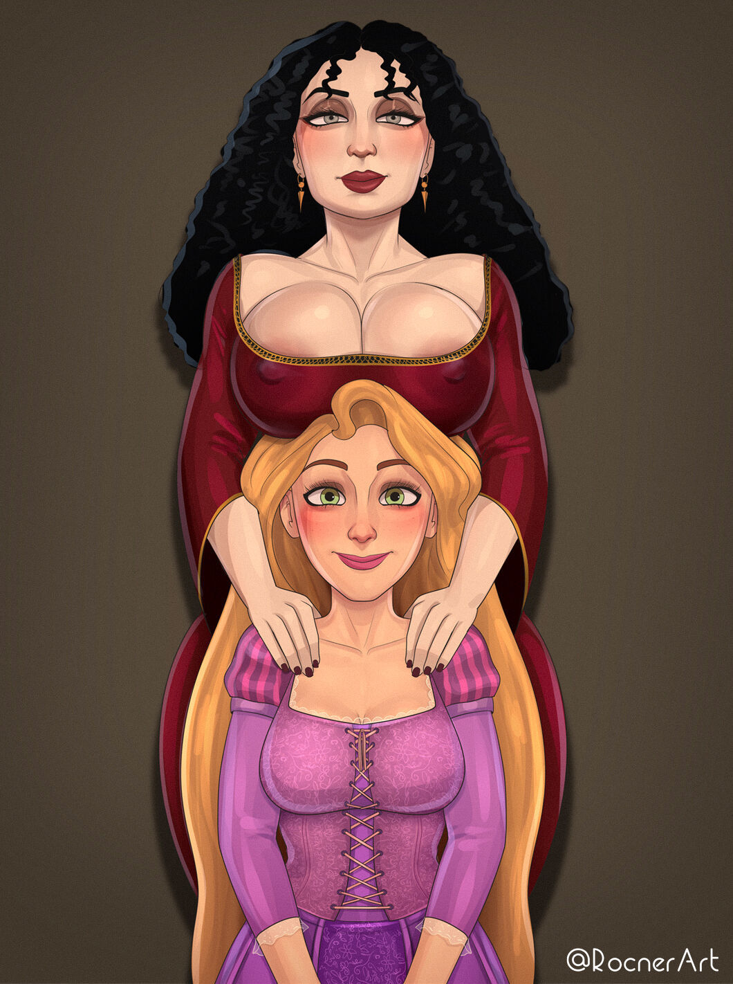 1060px x 1422px - Mother Gothel x Rapunzel - MyHentaiComics Free Porn Comics and Sex Cartoons
