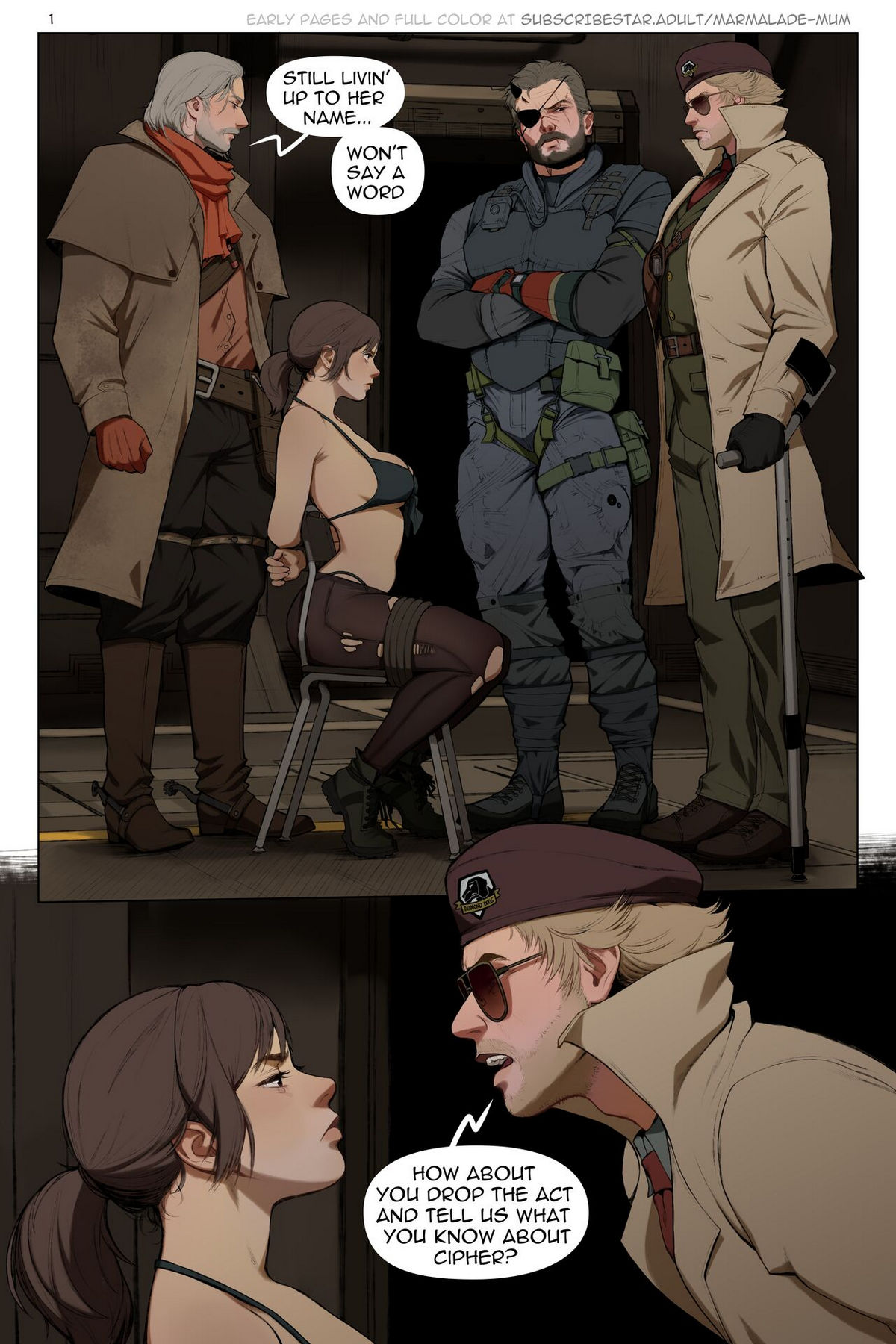 Metal gear solid porn comics