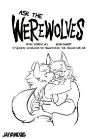 Cover Ask The Werewolves Mini Comic 1
